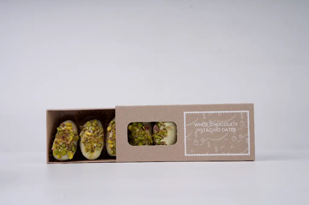 White Chocolate Pistachio Snack Box