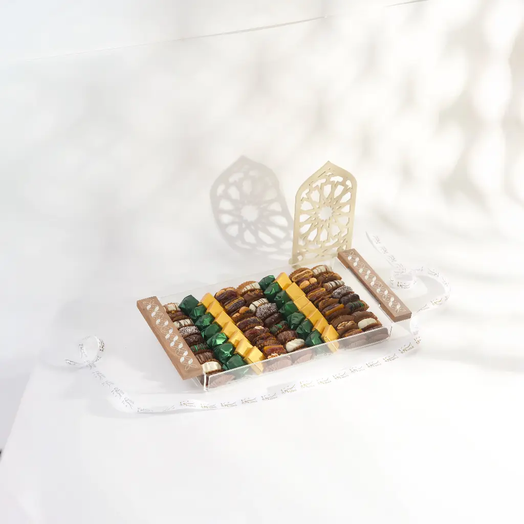 Handmade Wood & Acrylic Tray Gift