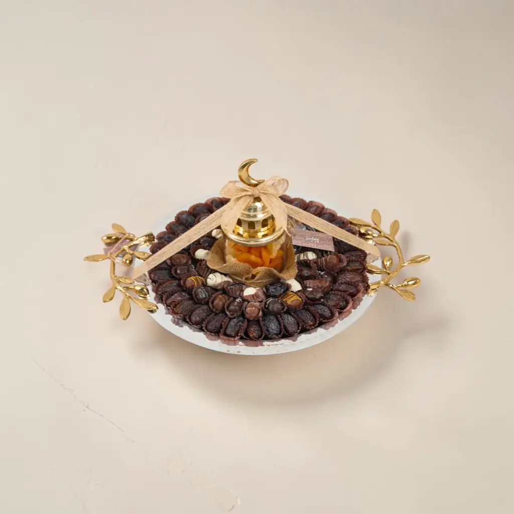 Premuim Circular Silver Tray