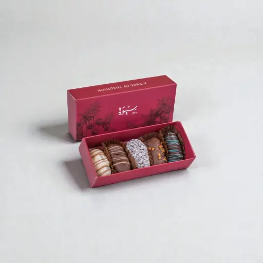 5 Pieces Dates Box 