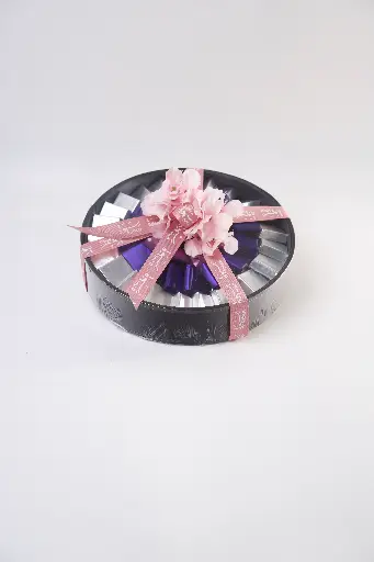 Black Leather Plate Gift